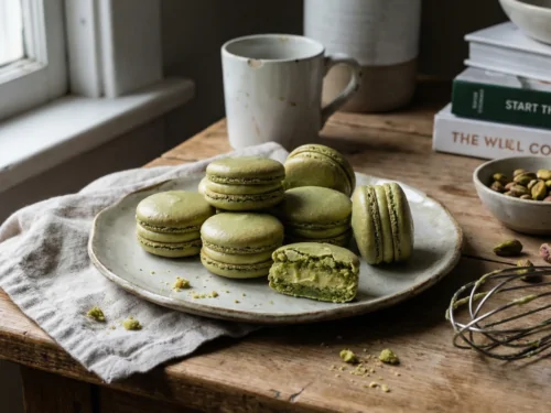 macaron de pistacho
