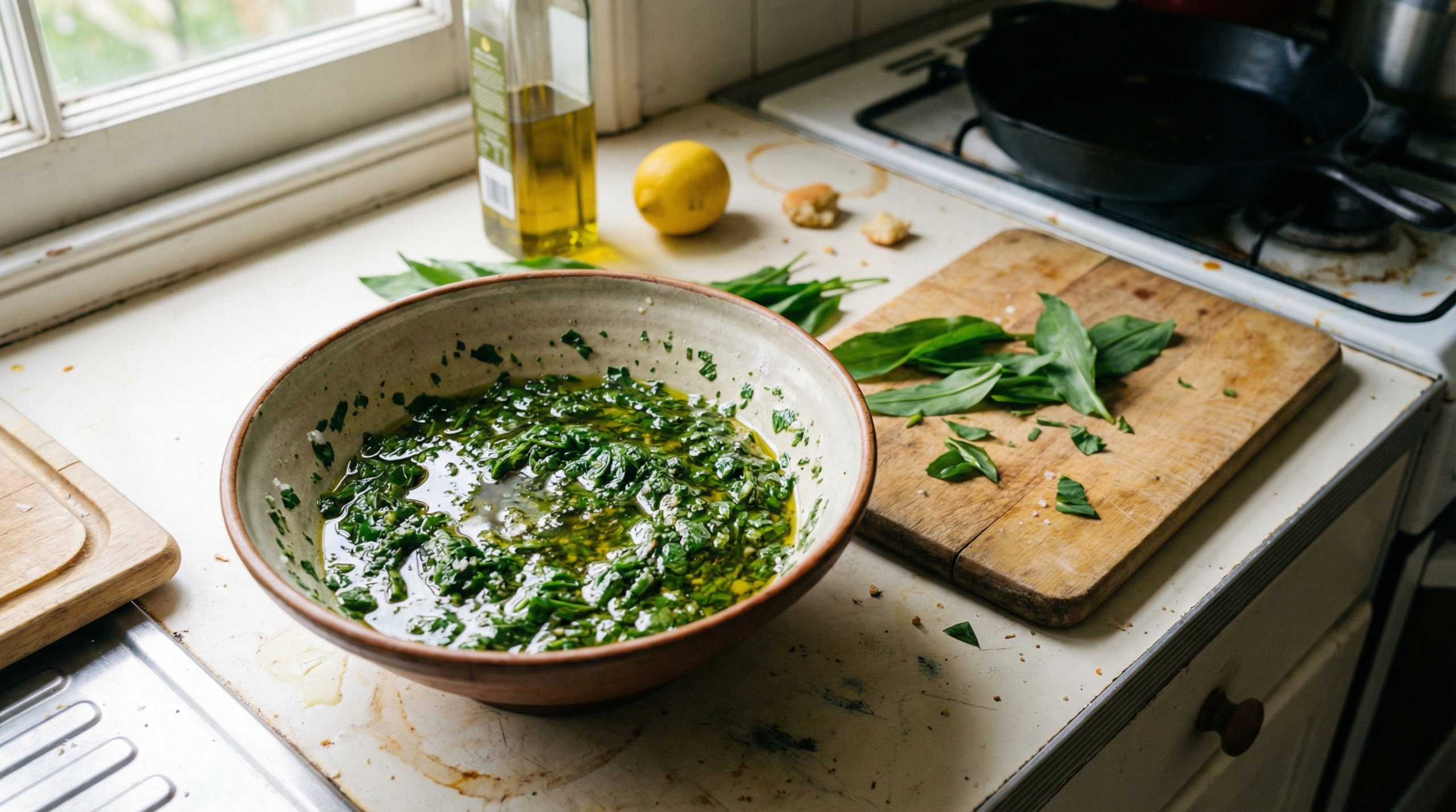 Adobo de ajo silvestre