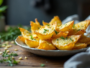 Asparagus papillotes with new potatoes
