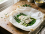 Papillotes de cabillaud aux légumes primeurs