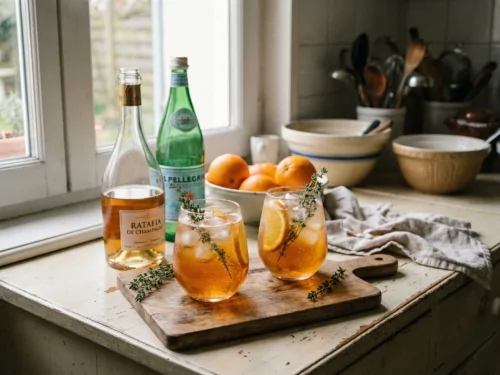 Champagne Ratafia Spritz