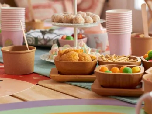 Buffet de cumpleaños en casa