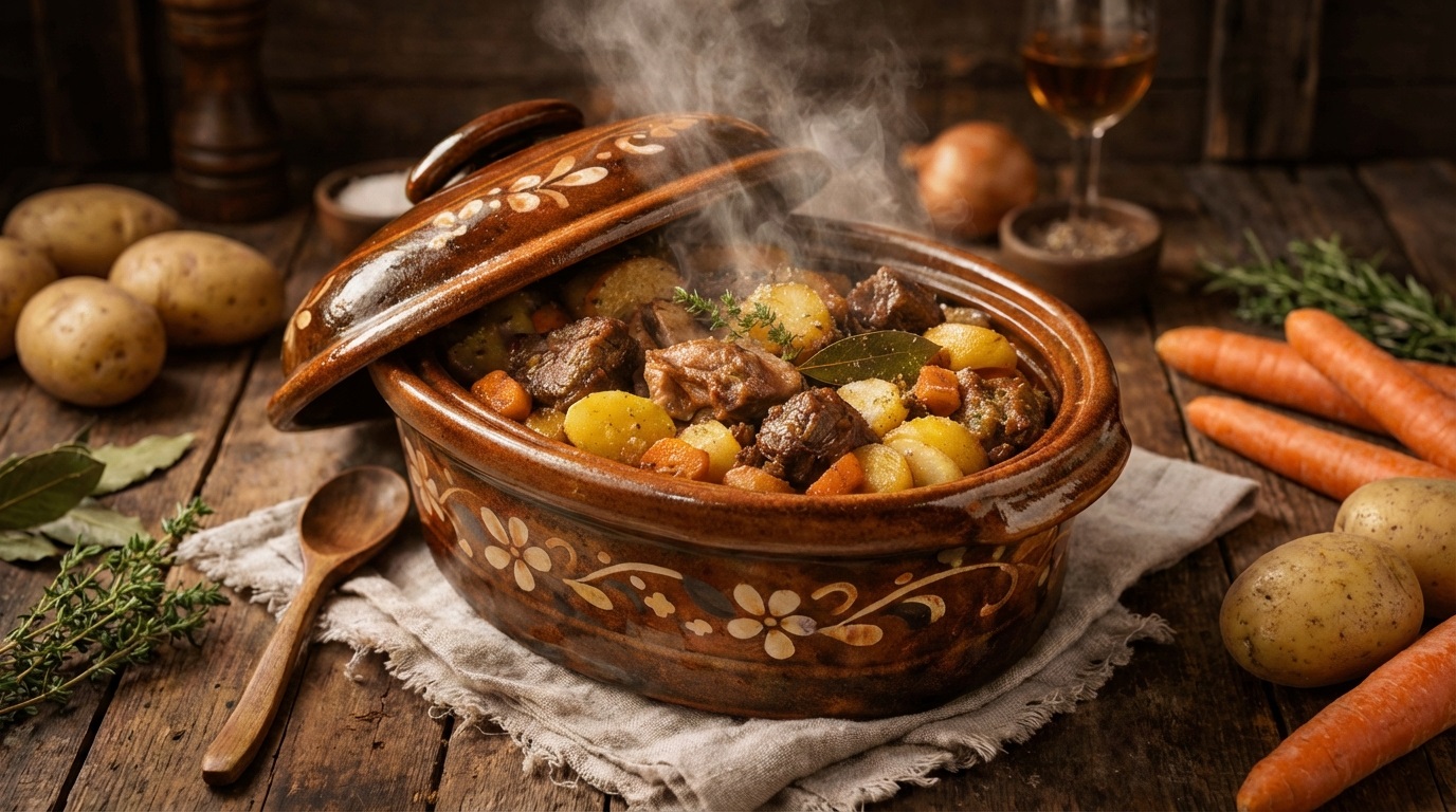 Recipe for Alsatian baeckeoffe