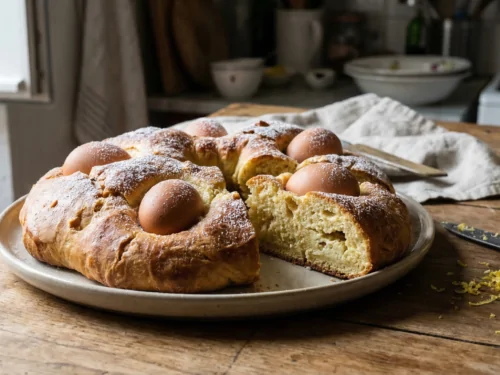 Cacavelli (pastel de Pascua corso)