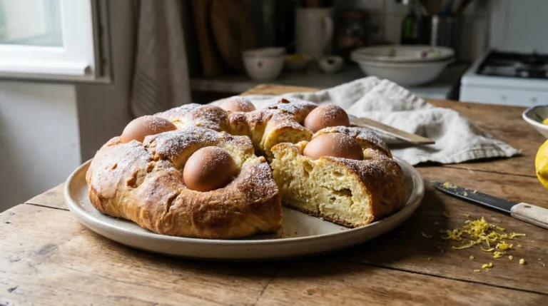 Cacavelli (Corsican Easter cake) Cacavelli (Corsican Easter cake)