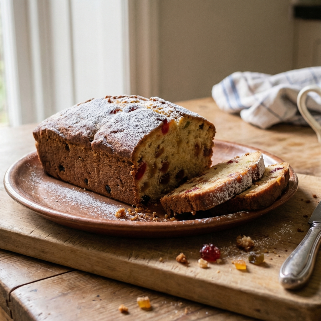 Pastel de frutas confitadas, al estilo de Sophie Dudemaine