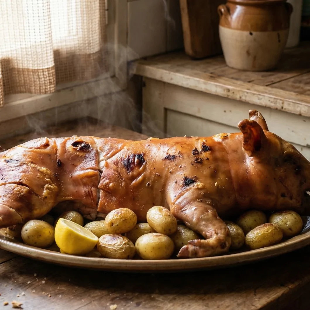 Portugiesisches Spanferkel