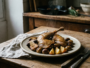 Wood pigeon confit