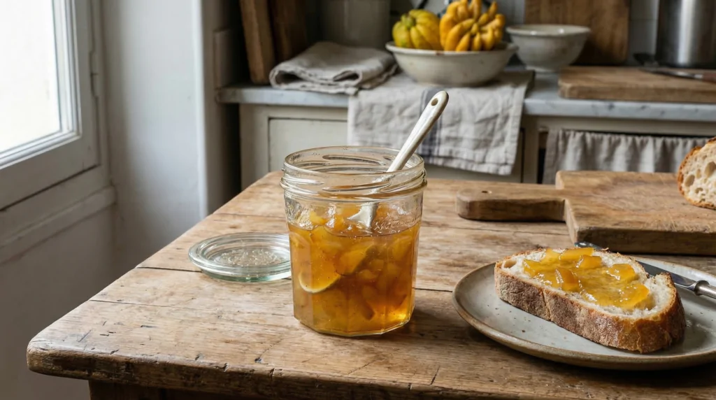 Mermelada de limón o Mano de Buda