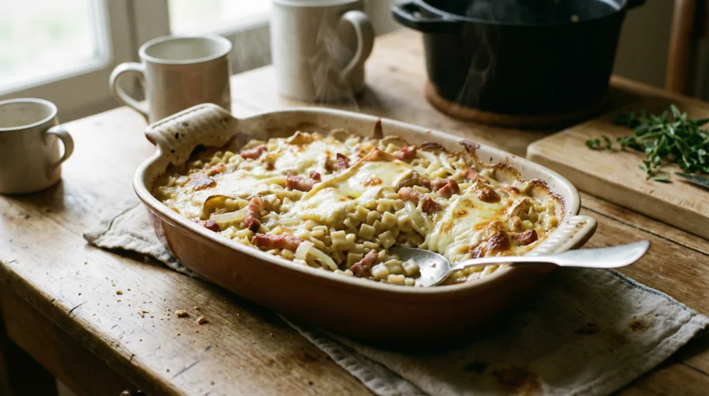 Ricetta delle croziflette fatte con crozets