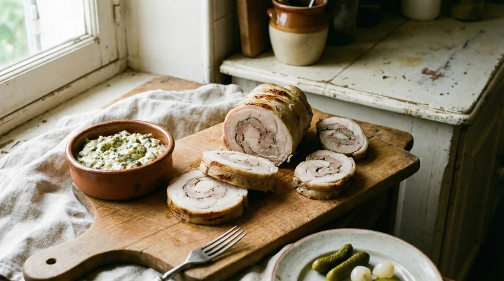 Receta de galantina de cerdo