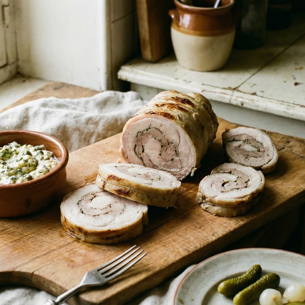 Pork Galantine Recipe Pork galantine