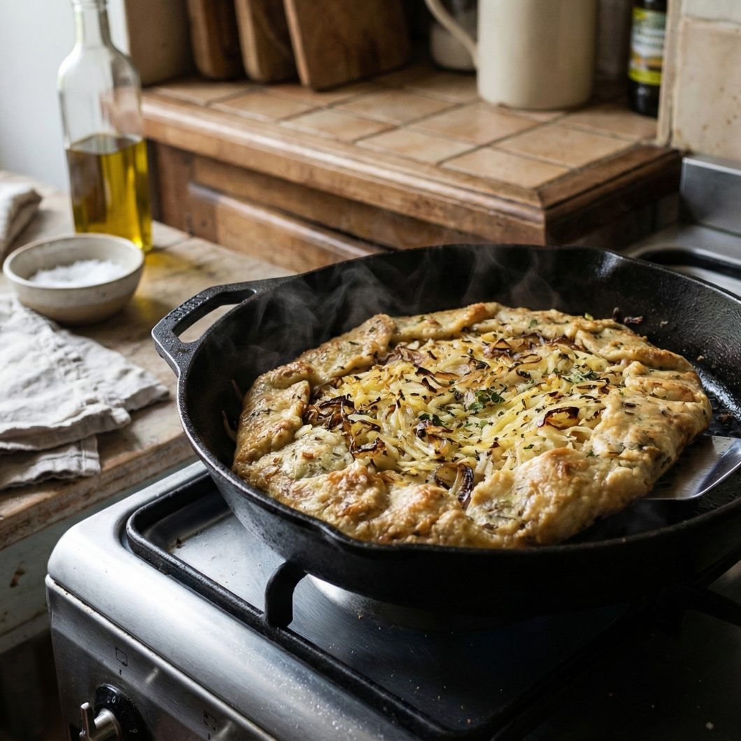Receta de la galette occitana