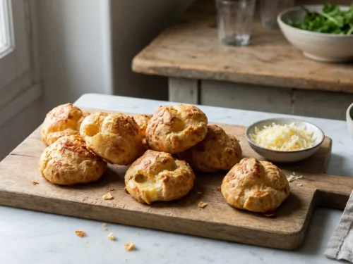 gougères de queso