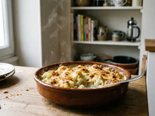 gratinado de coliflor