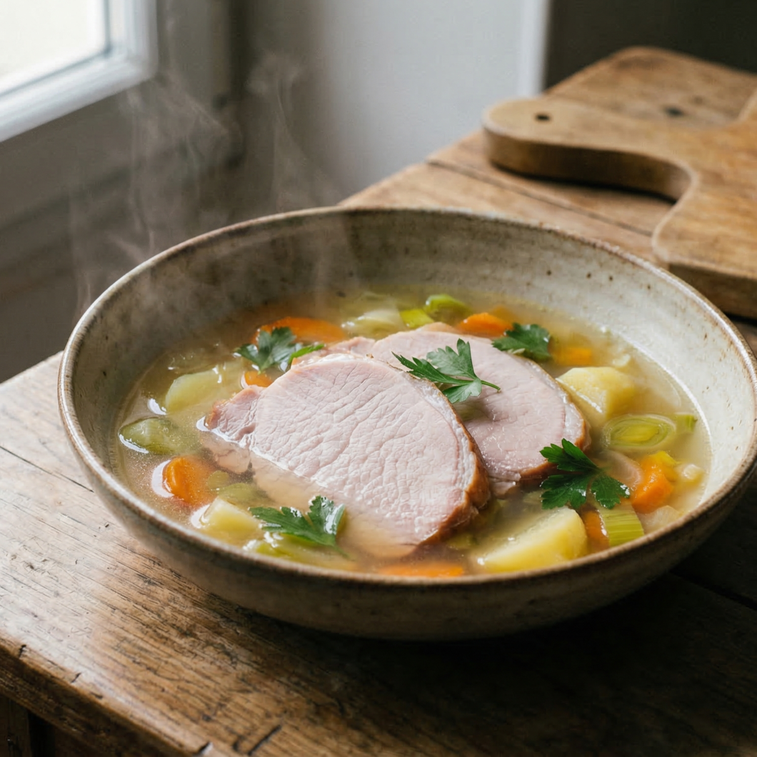 Kassler au bouillon