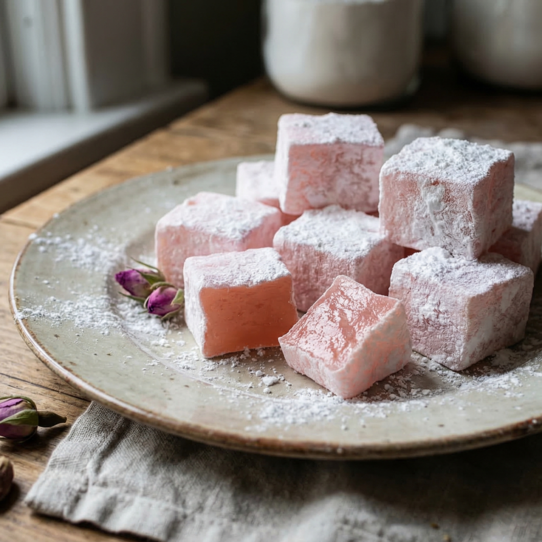 Loukoums à la rose
