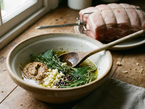 Adobo para cerdo asado al espetón