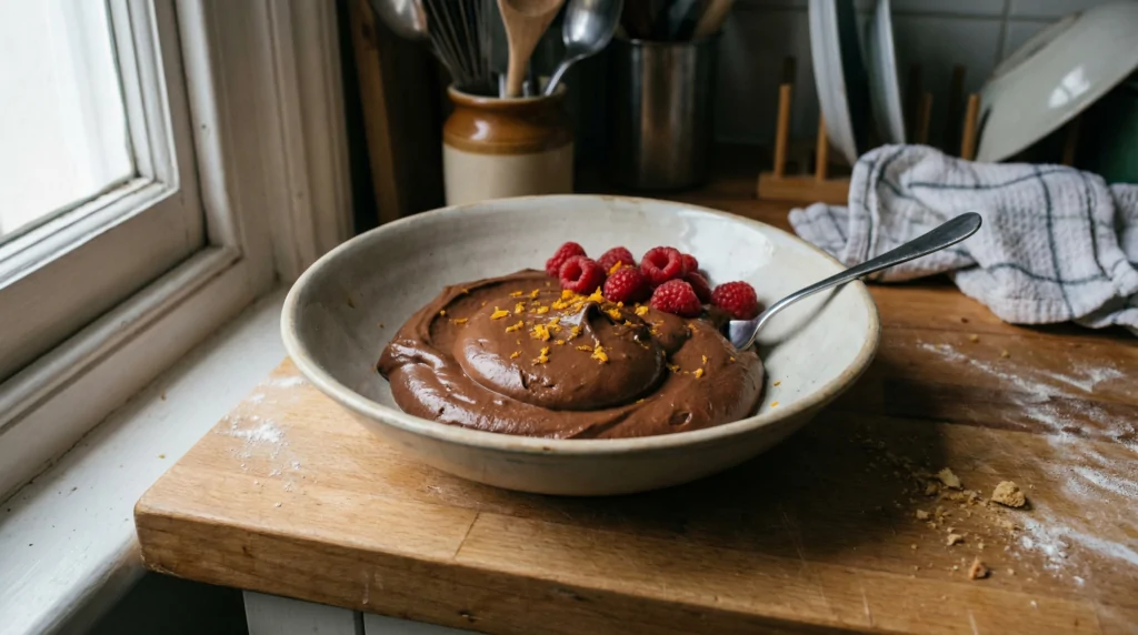 Mousse al cioccolato con tofu vellutato