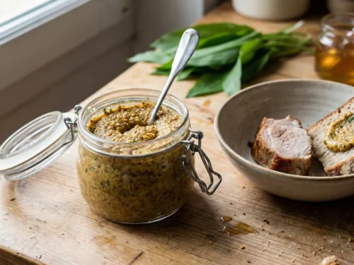 mostaza de ajo silvestre