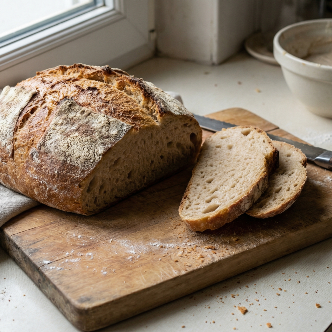 Pan de espelta simple