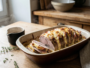 Orloff roast in the oven