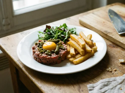 tartar de ternera tradicional
