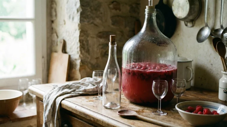 Raspberry wine
