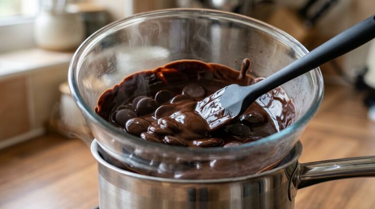 Jak rozpuścić czekoladę w kąpieli wodnej?