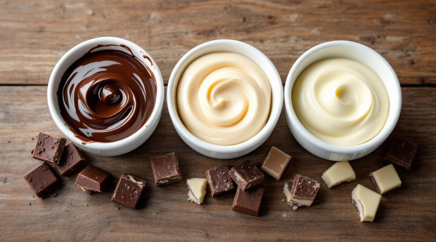 Roztapianie gorzkiej, mlecznej czy białej czekolady: co się zmienia