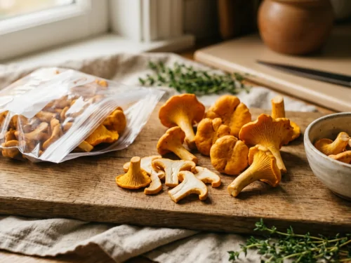 ¿Cómo congelar las setas rebozuelo?