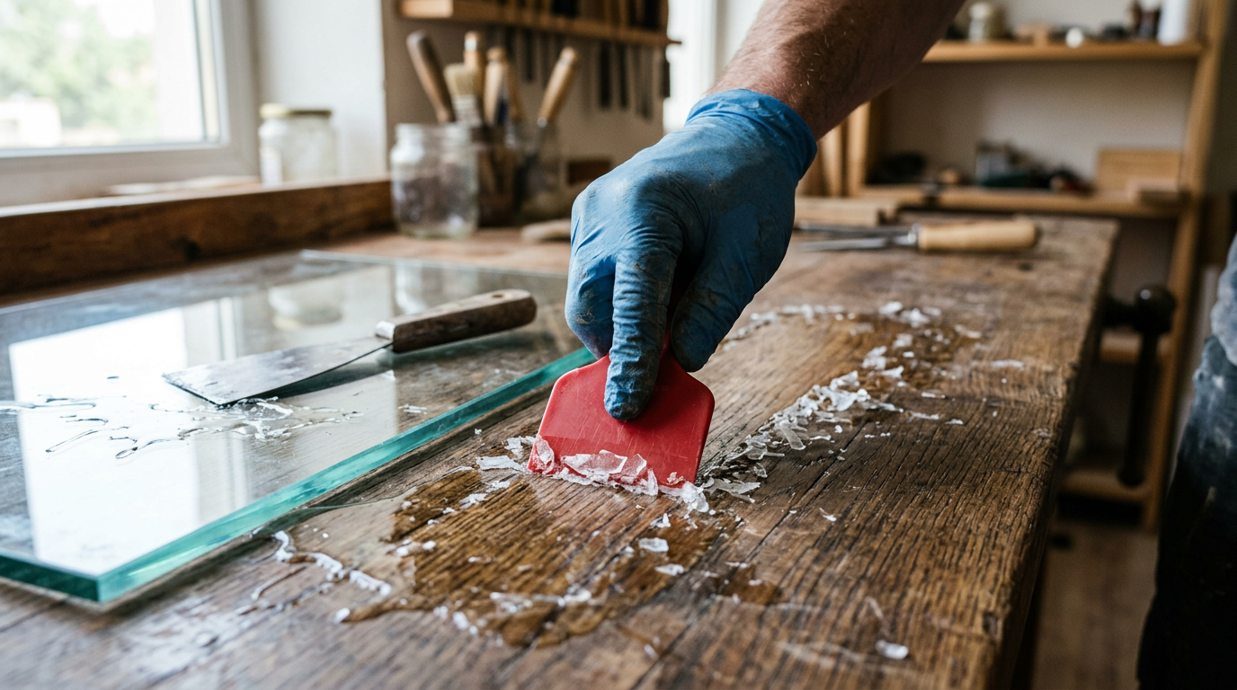 Cómo eliminar la resina epoxi según la superficie