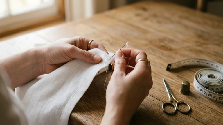 How to hem by hand?