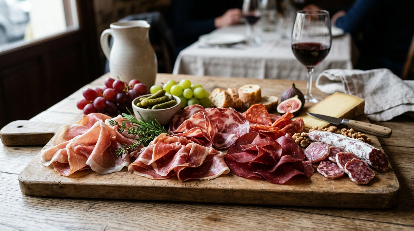 Cómo preparar una selección ideal de embutidos