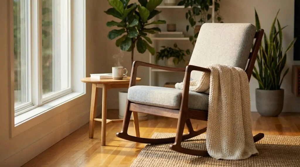 Mecedora: ¿es adecuada para el uso diario en interiores?