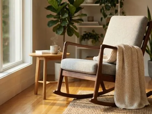 Mecedora: ¿es adecuada para el uso diario en interiores?