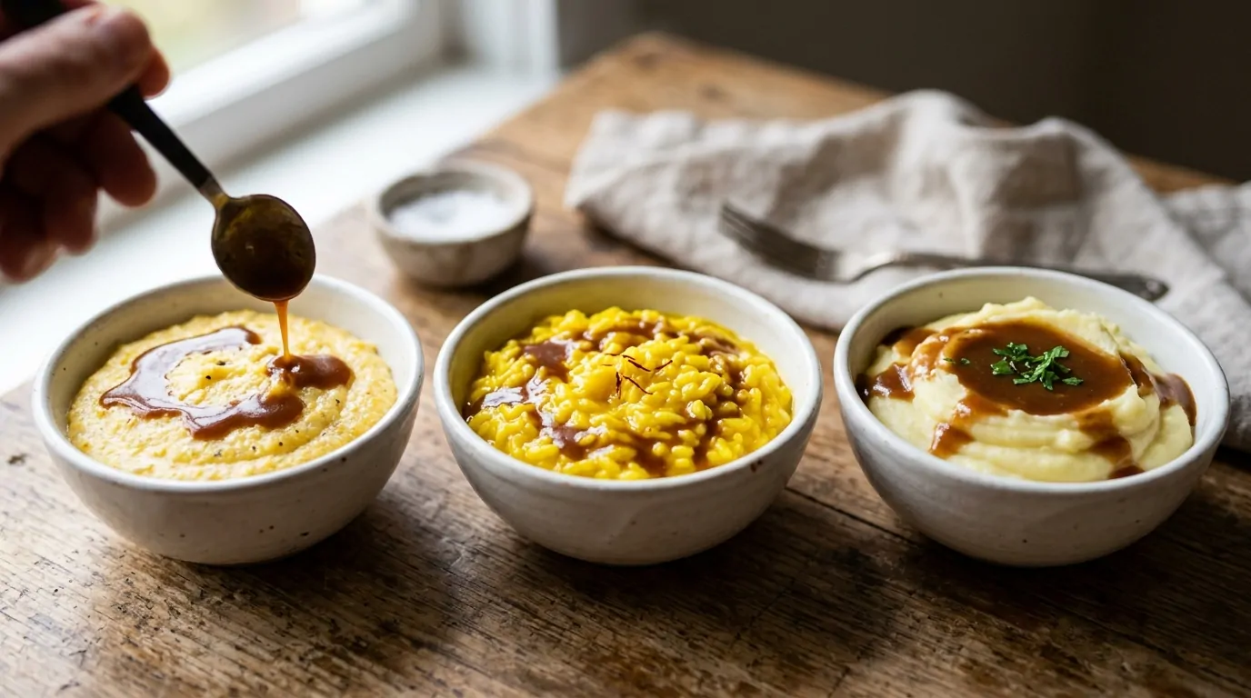 Alimentos ricos en almidón que absorben mejor la salsa de osso buco