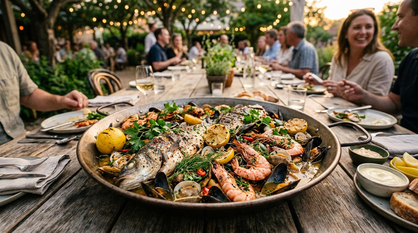 Ideas para cocinar pescado usando una sartén grande y fácil de usar