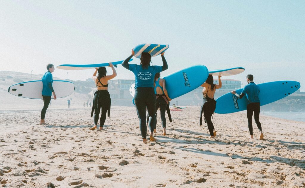 ideas para viajes deportivos como el surf
