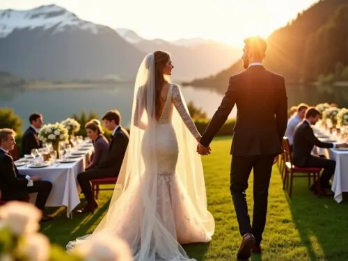 banchetto di nozze in Svizzera