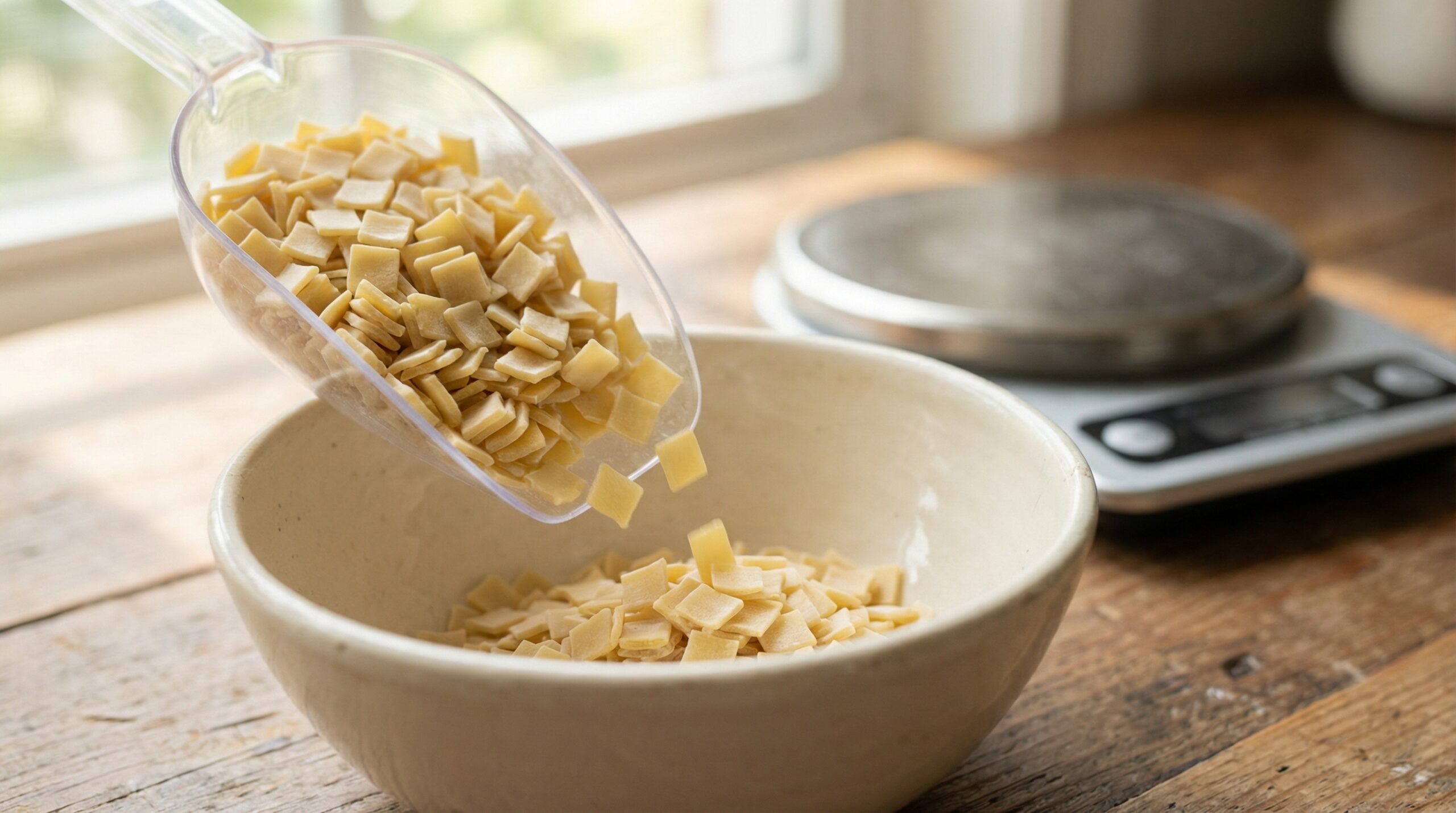 Diferentes herramientas para medir crozets por persona