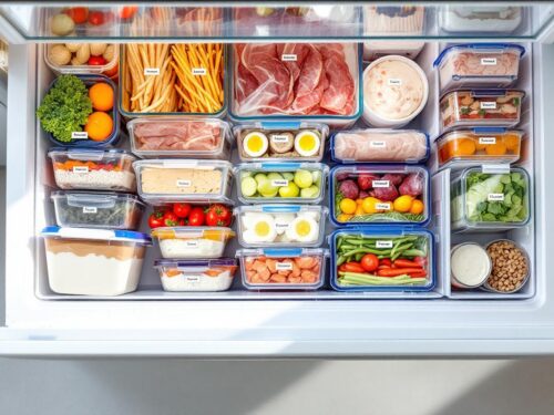 Cómo organizar tu congelador: consejos para reducir los residuos