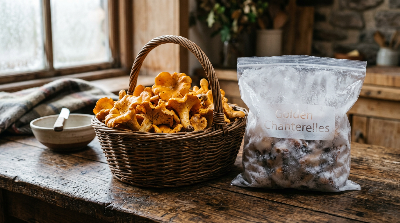 ¿Se pueden congelar las setas rebozuelo?