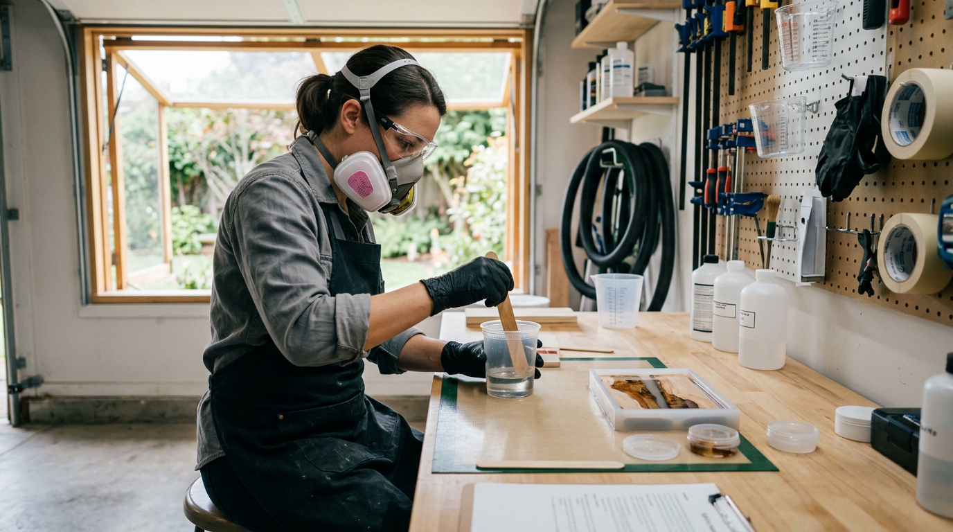 Precauciones de seguridad que deben observarse estrictamente al usar resina epoxi
