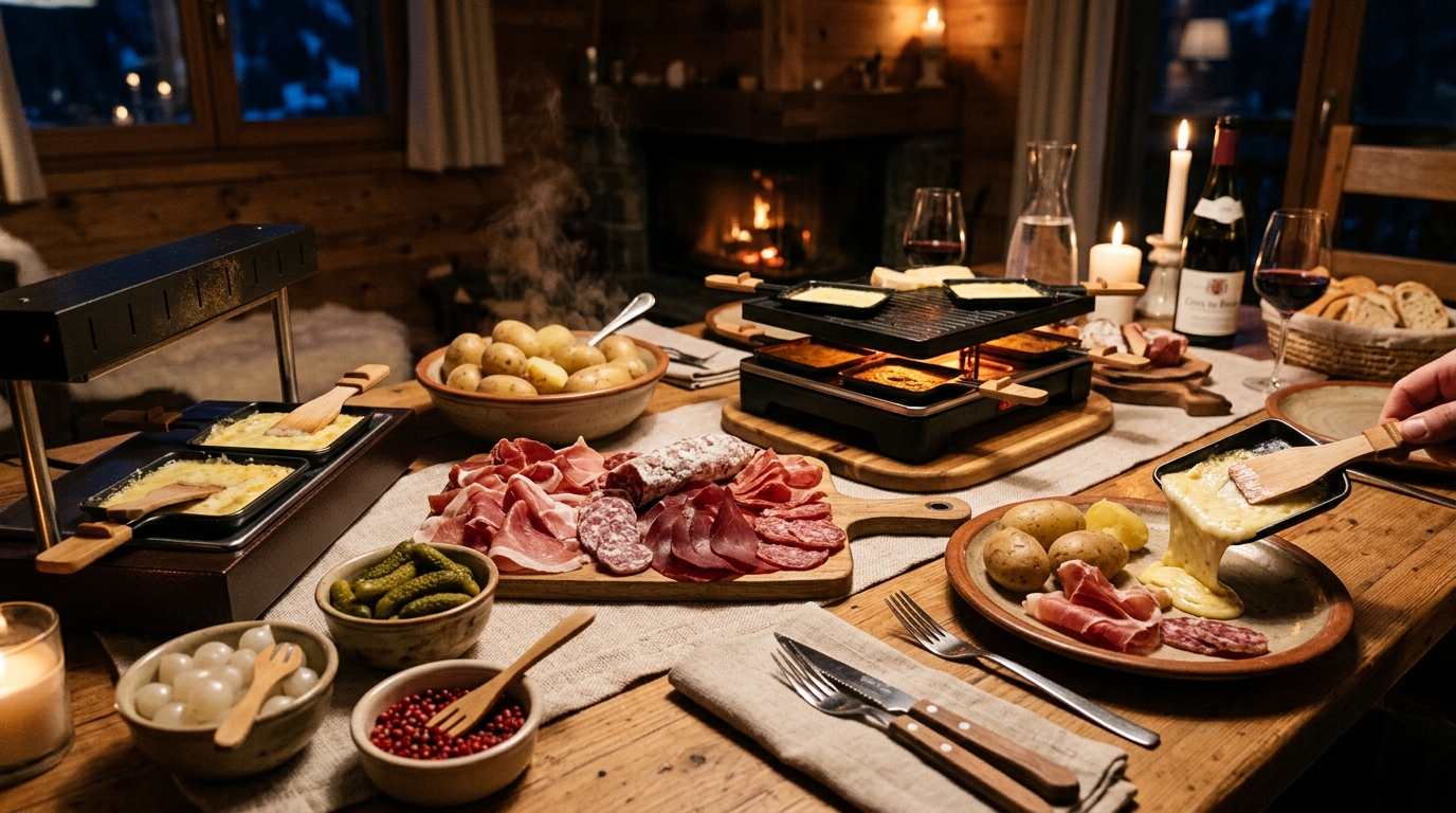 ¿Cuánta carne curada se necesita para una raclette?