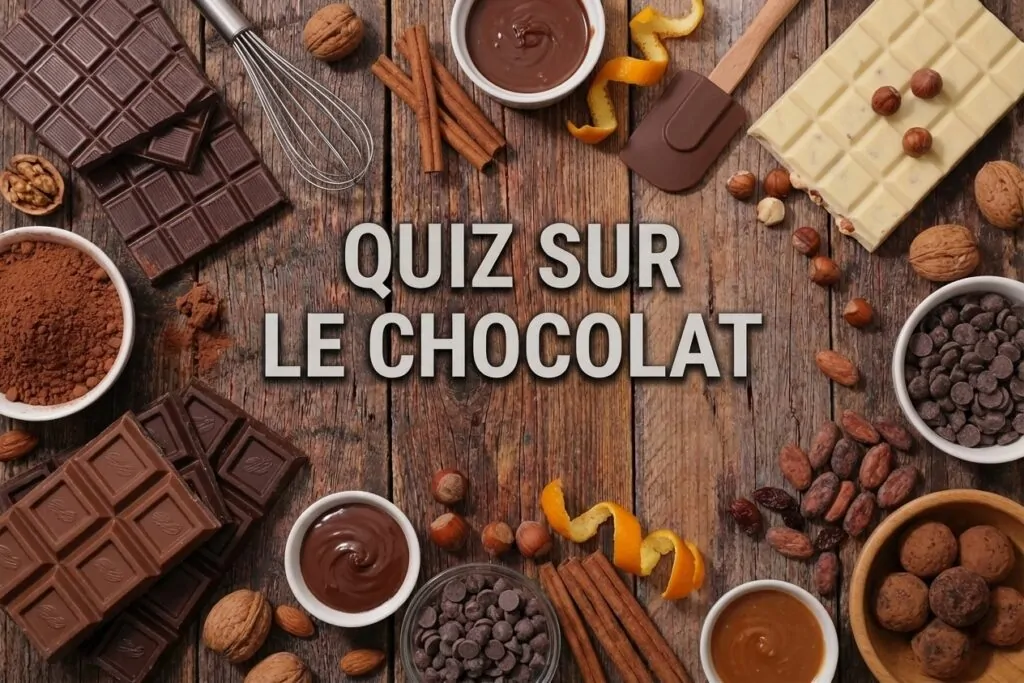 Cuestionarios y preguntas sobre chocolate