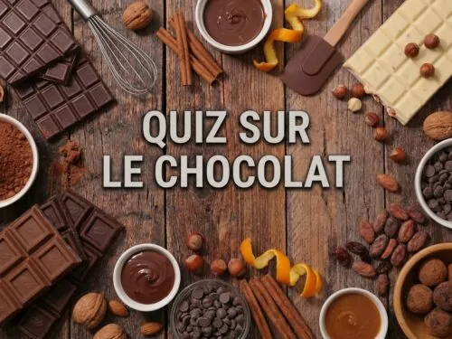 Cuestionarios y preguntas sobre chocolate