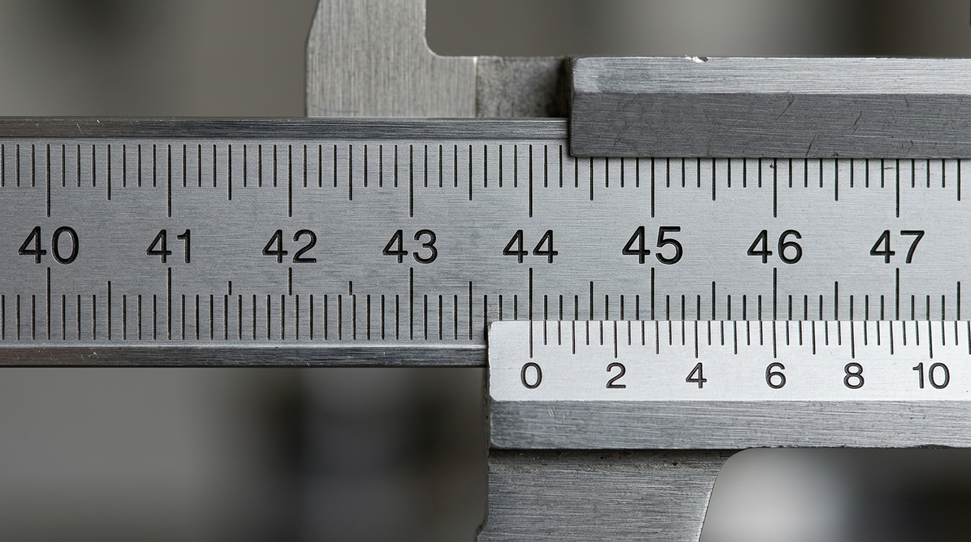 No cometas errores al leer un calibrador