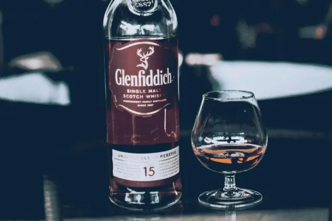 Whisky Glenfiddich de 15 años