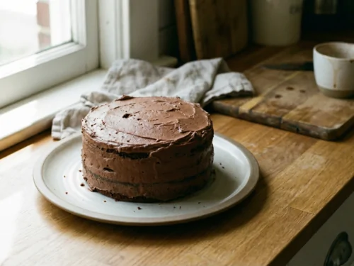Receta de pastel bento de chocolate